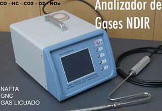 ANALIZADOR DE GASES NDIR